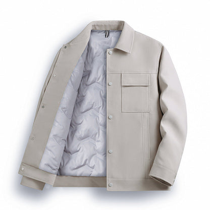 Herren Overshirt Jacke Modern mit Taschen Praktisch