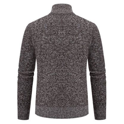 Herren Strickjacke Slim Fit Modern Muster