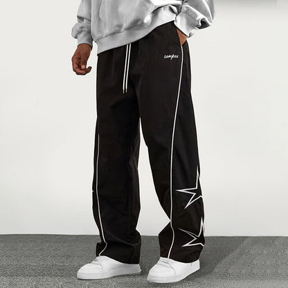 Herren Sporthose Sportlich Sternen-Design Jogginghose