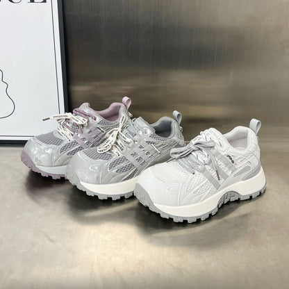 Damen Sport Sneaker Atmungsaktiv Leicht Laufschuhe Mit Dämpfung