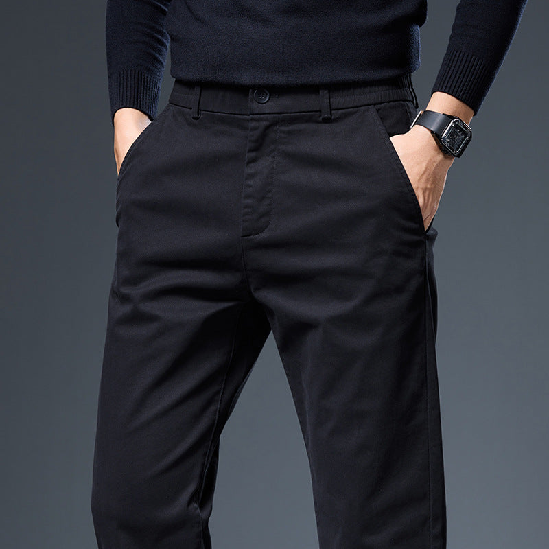 Herren Chinos Bequem Elastisch Slim Fit - BerlinGlamour