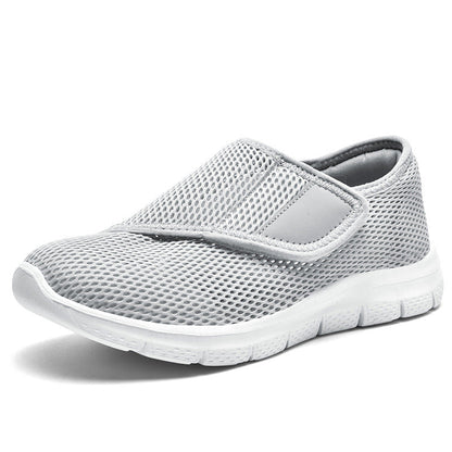 Damen Sneaker Bequem Atmungsaktiv Slip-On Elastisch