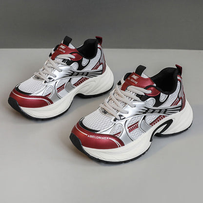 Damen Sneaker Sportlich Luftdurchlässig Mit Dämpfung