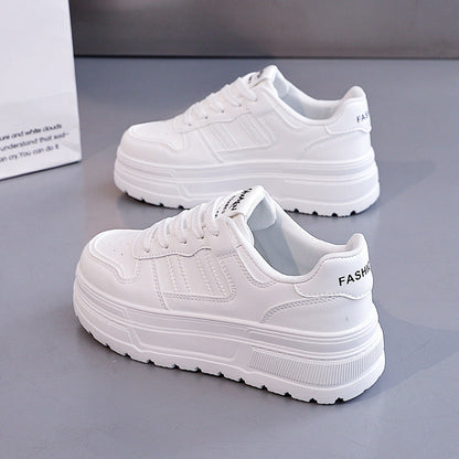 Damen Sneaker Hochplateau Atmungsaktiv Sportlich
