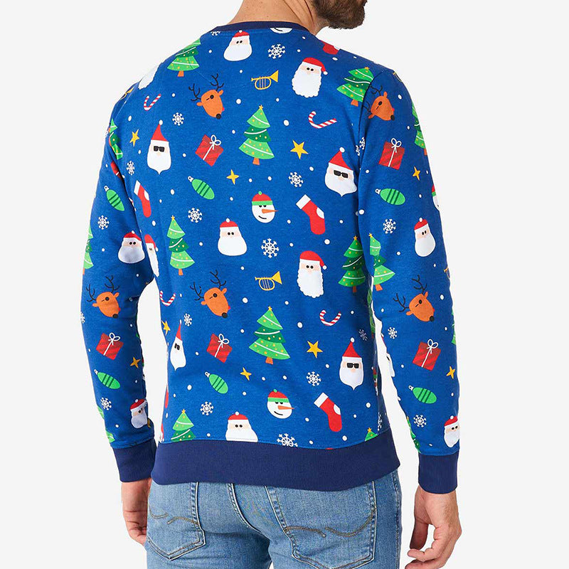 Weihnachtspullover Herren Lustig Motiv Berlin Glamour