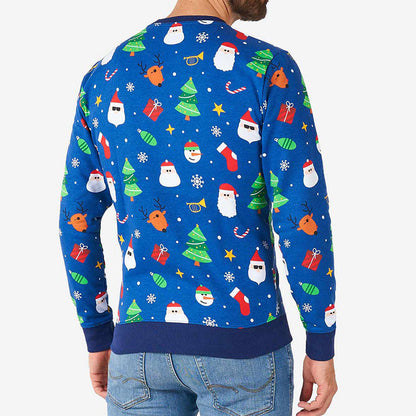 Weihnachtspullover Herren Lustig Motiv Berlin Glamour