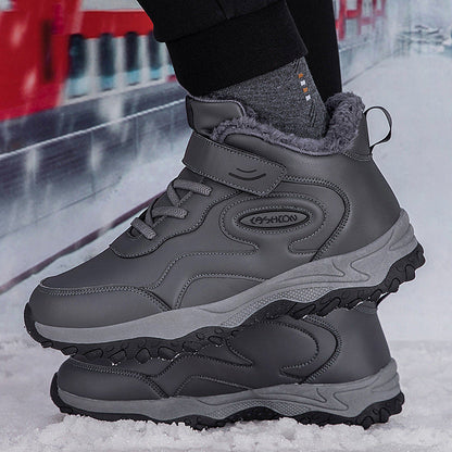 Wanderschuhe Damen Warm Winterfest Isolierend Rutschfest