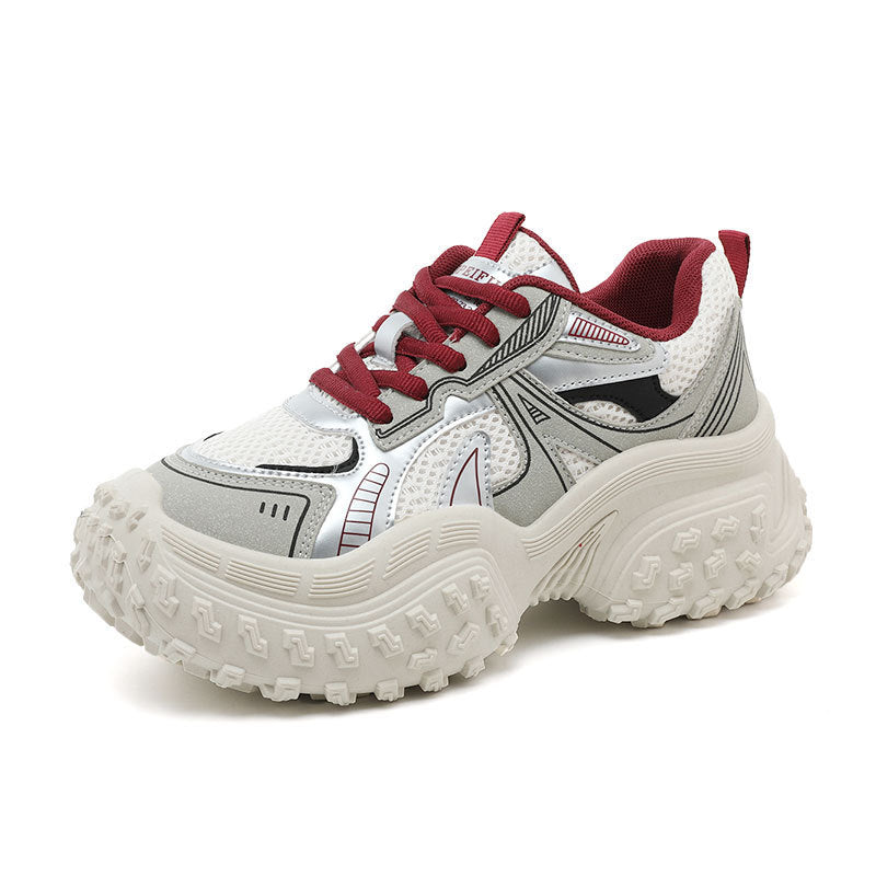 Damen Sneaker Sport Laufschuhe Rutschfest Atmungsaktiv
