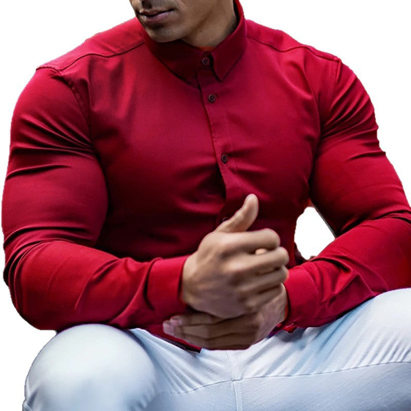 Elegantes Herrenhemd Slim Fit Modern