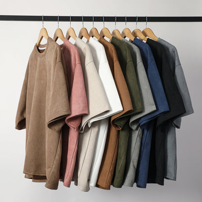 Herren Oversized T-Shirt Weich Bequem Groß - BerlinGlamour