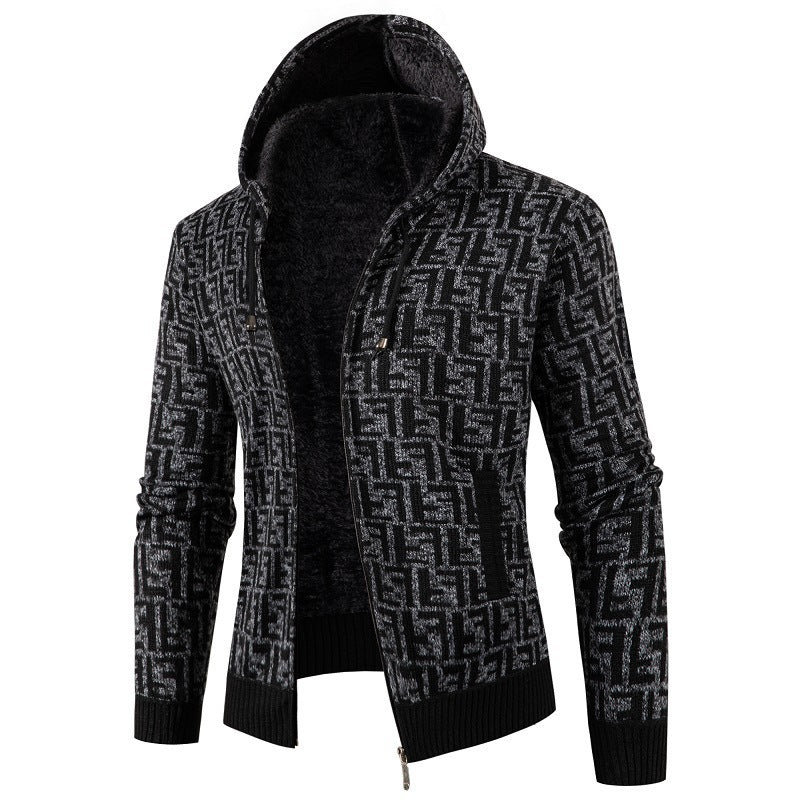 Herren Strickjacke Modern Trendig Muster