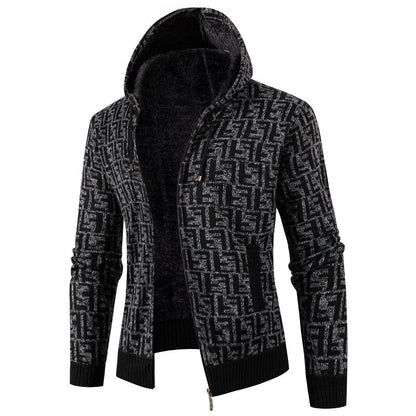 Herren Strickjacke Modern Trendig Muster
