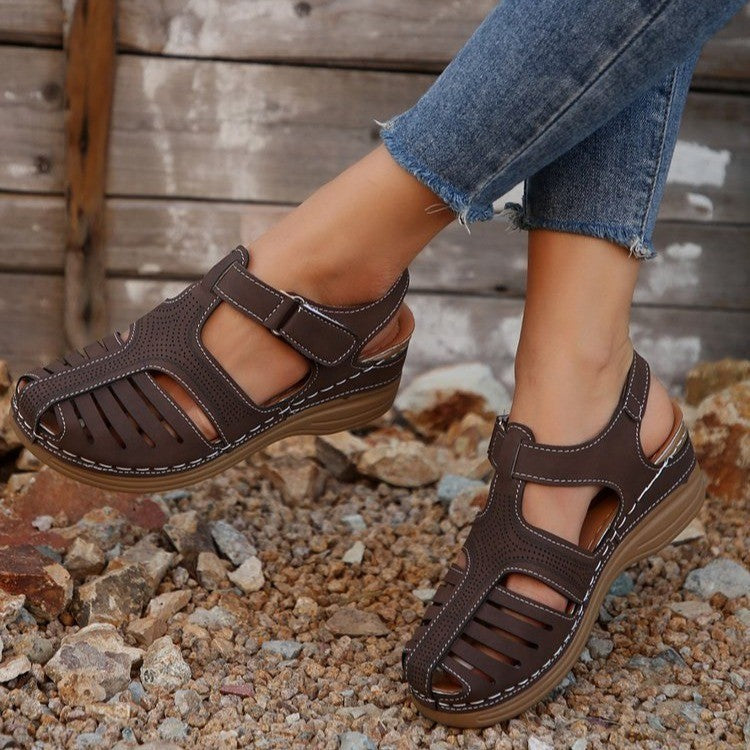 Damen Wandersandalen Bequem Ergonomisch Sommer