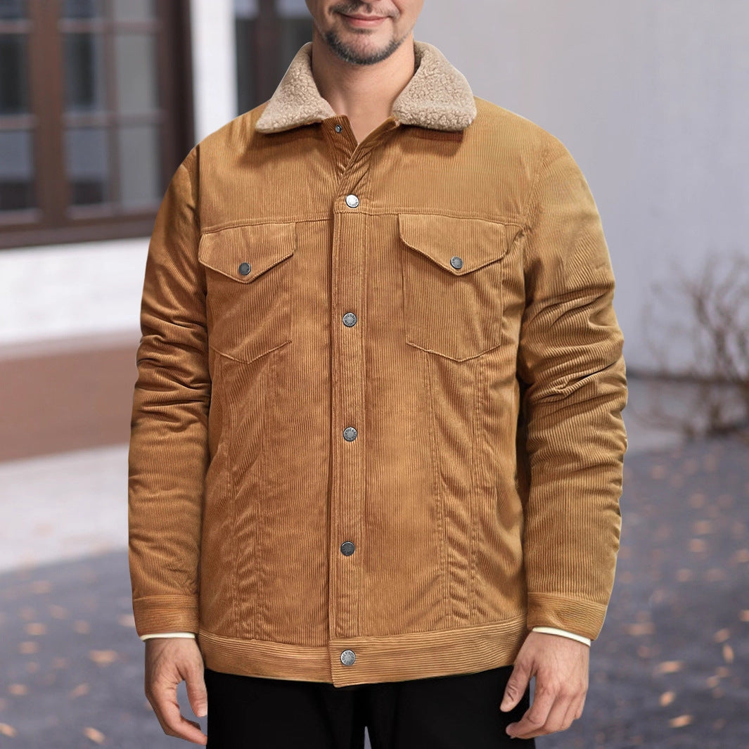 Herren Stoffjacke Elegant Schwarz Modern