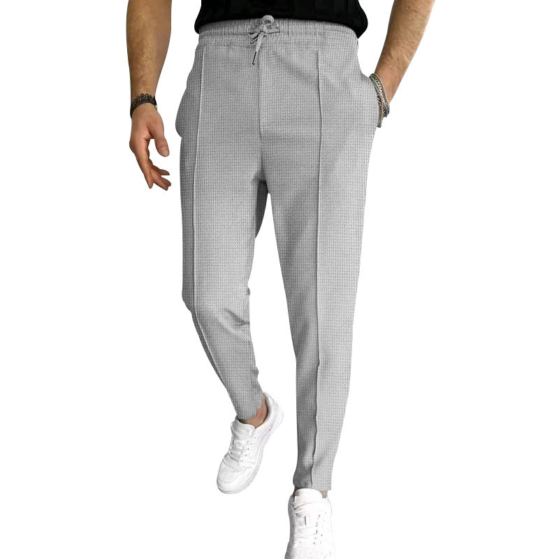 Herren Hose Modern Elastisch Bequem Casual