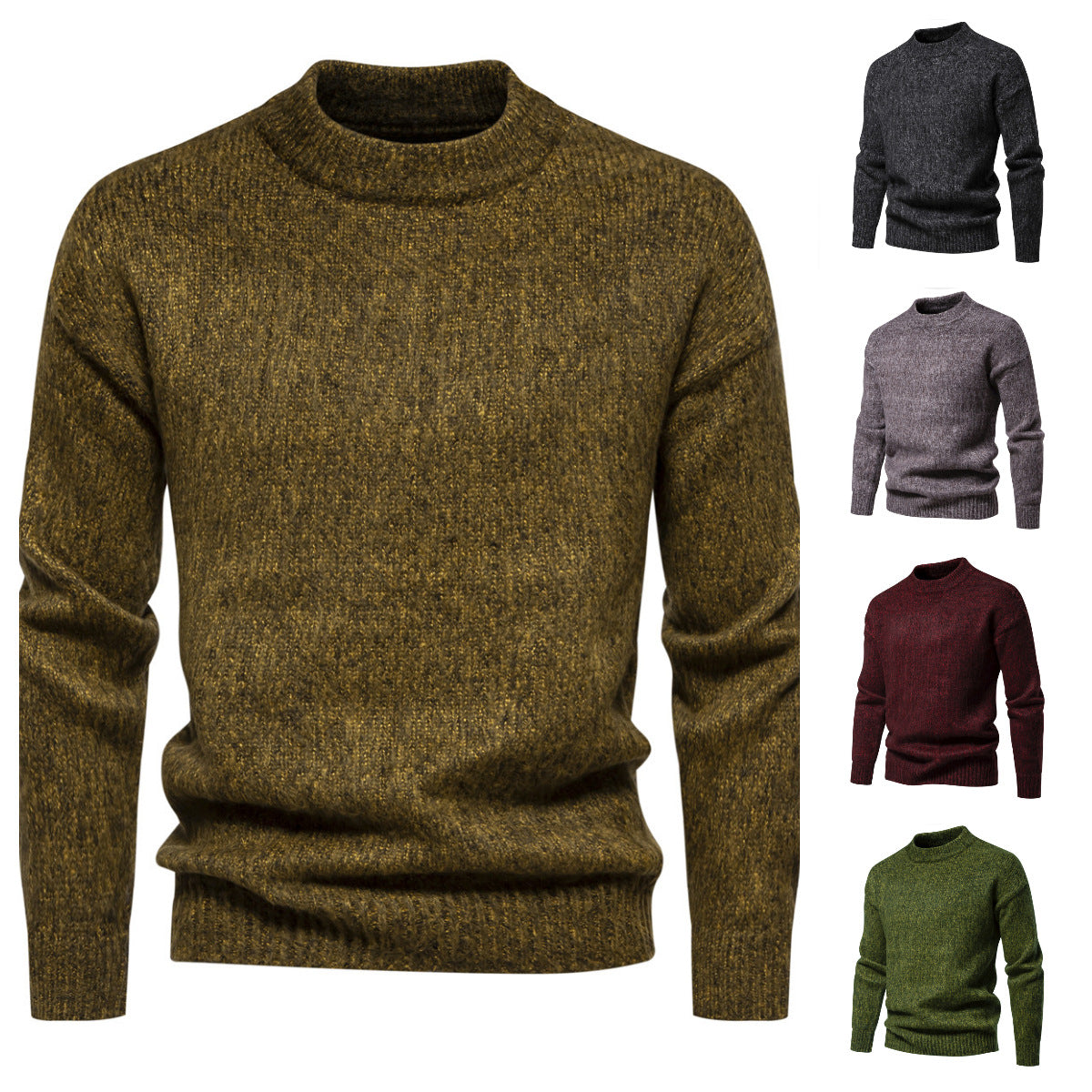 Bequemer Herren Longsleeve Pullover Modern - BerlinGlamour