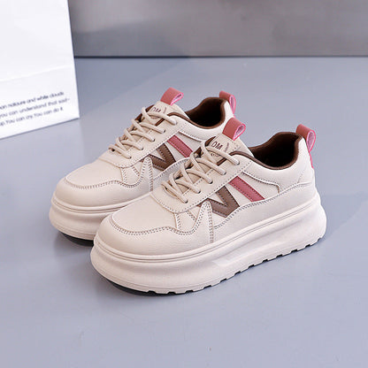 Damen Sneaker Chunky Bequem Rutschfest Komfortschuhe