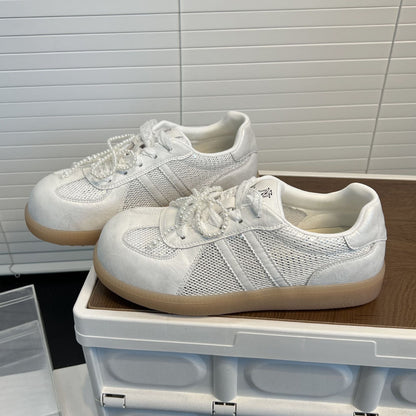 Damen Sneaker Atmungsaktiv Elegante Sportschuhe