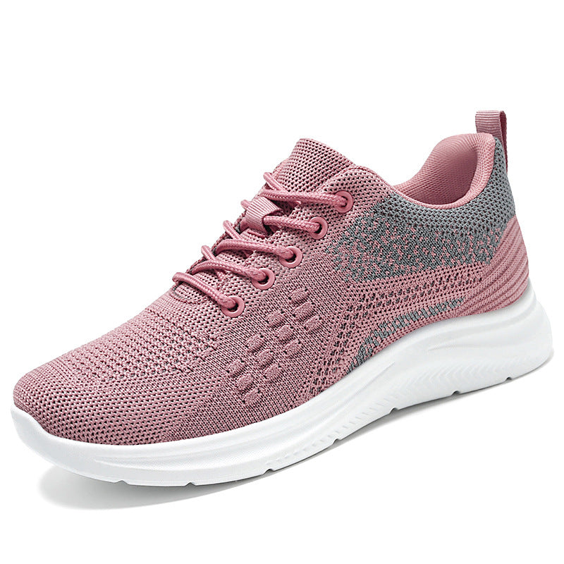 Damen Fitness-Sneaker Sportlich Atmungsaktiv Mit Dämpfung