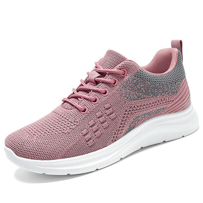 Damen Fitness-Sneaker Sportlich Atmungsaktiv Mit Dämpfung