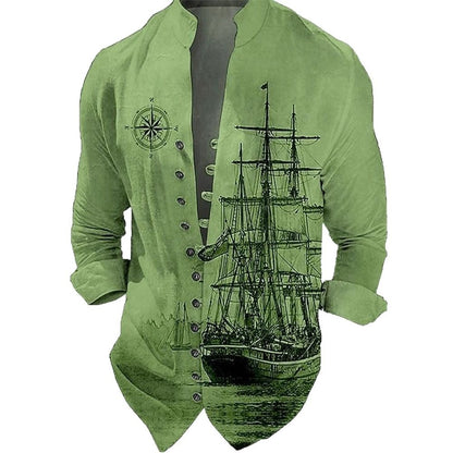 Herren Weste Maritim Schiff Design Klassisch Modern