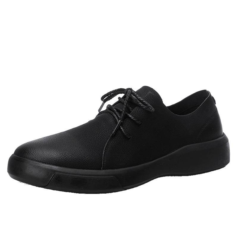 Damen Lederschuhe Bequem Modern Schwarz