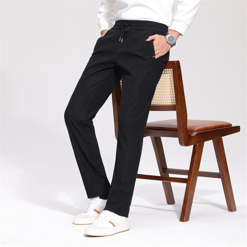 Bequeme Herrenhose mit elastischem Bund Modern