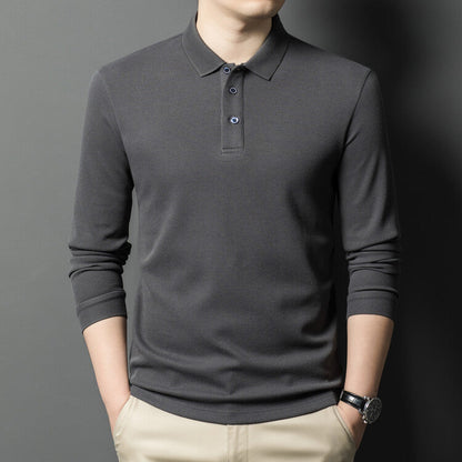 Herren Poloshirt Langarm atmungsaktiv Hochwertig - BerlinGlamour