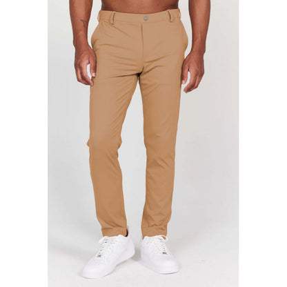 Herren Stretchhose Elegant Slim Fit Schwarz
