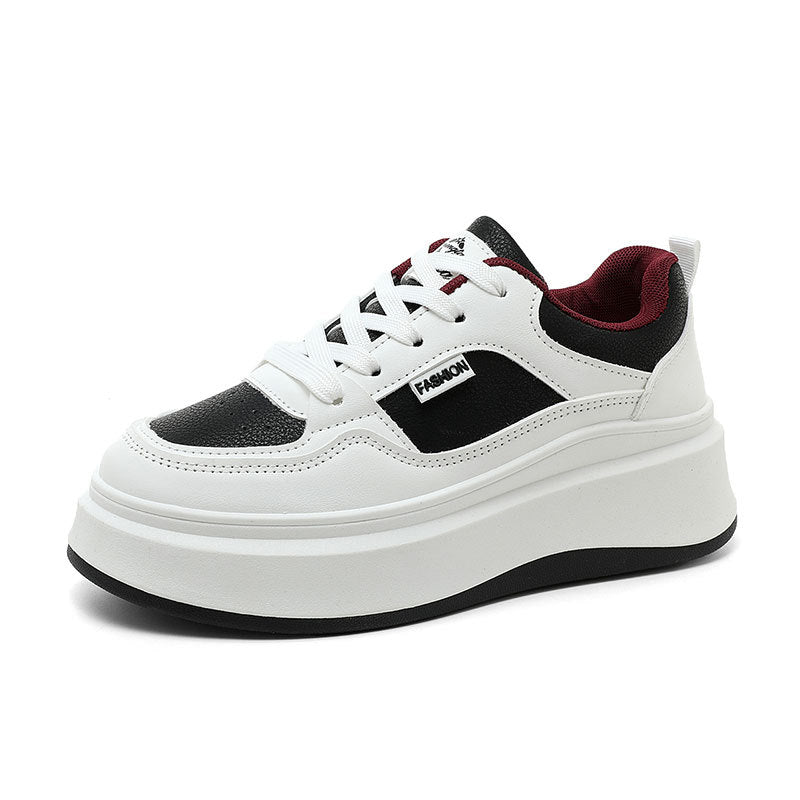 Damen Sneaker Plateau Schuhe Atmungsaktiv Gepolstert
