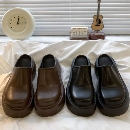 Damen Clogs Plateau Komfortabel Elegant Modern