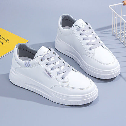 Damen Sneaker Bequem Sportlich Dicke Sohle Plattform Schuhe
