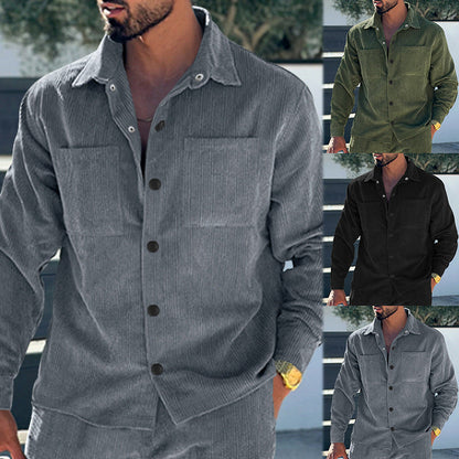 der neue Titel: Moderne LED Deckenlampe mit Druckknöpfen und Praktischen Brusttaschen - BerlinGlamour