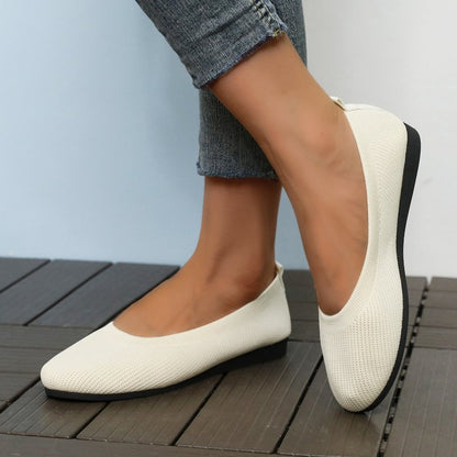 Damen Bequeme Slip-On Ballerinas BerlinGlamour → Bequeme Damen Ballerinas Slip-On Schuhe Elegant