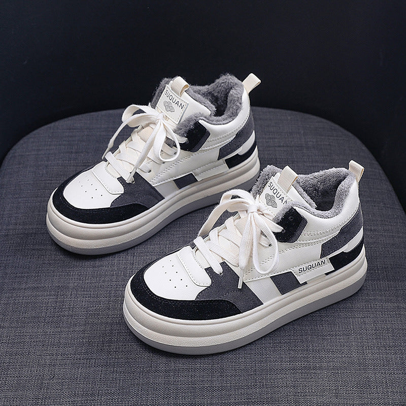 Damen Sneaker Chunky Bequem Strapazierfähig