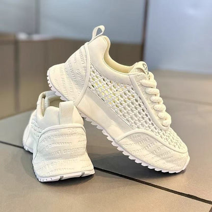 Damen Sneaker Atmungsaktiv Freizeitschuhe Bequem Rutschfest