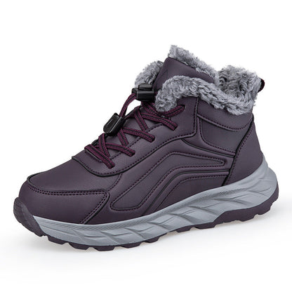 Wanderschuhe Damen Warm Winter Rutschfest