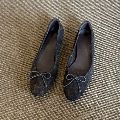 Damen Ballerinas Weich Wildleder Schnürsenkel - BerlinGlamour