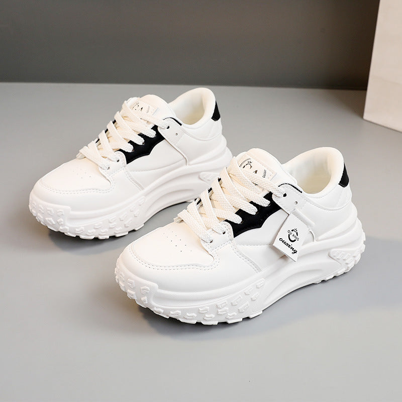 Damen Sneaker Sportlich Rutschfest Weiße Sneaker Frauen