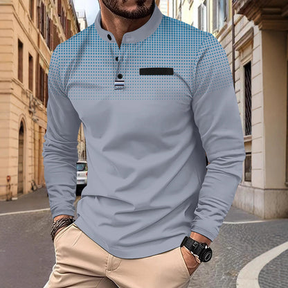 Herren Poloshirt Elegantes Modell Slim Fit