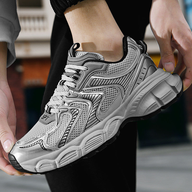 Damen Sneaker Sportlich Atmungsaktiv Schwarz Laufschuhe - BerlinGlamour