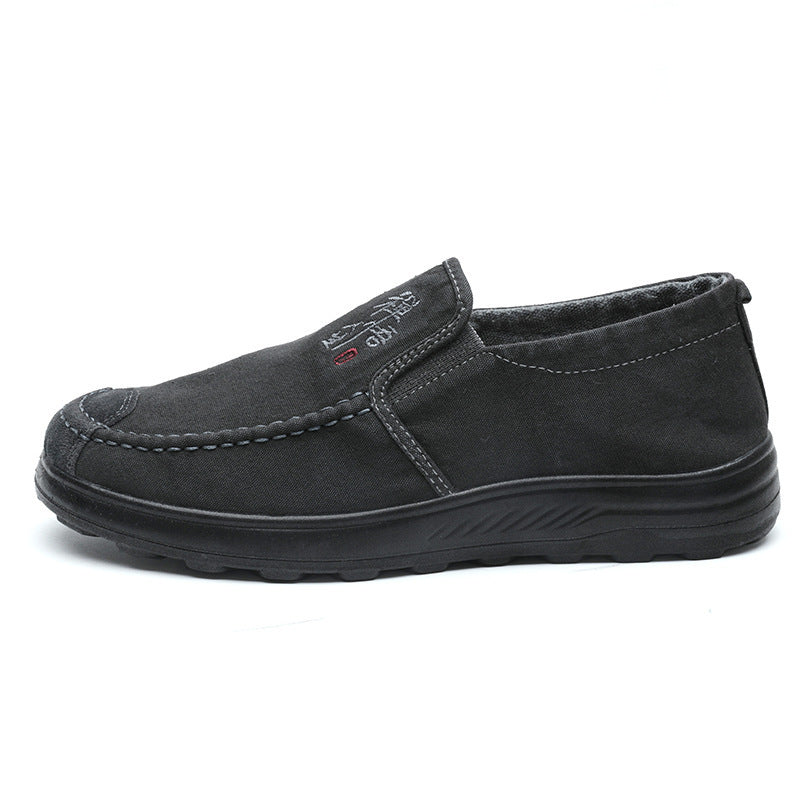 Herren Slipper Wildleder Bequem Komfortschuhe