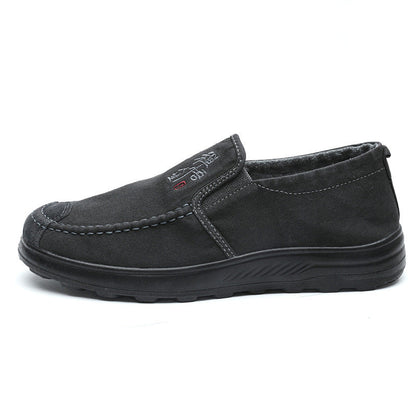 Herren Slipper Wildleder Bequem Komfortschuhe