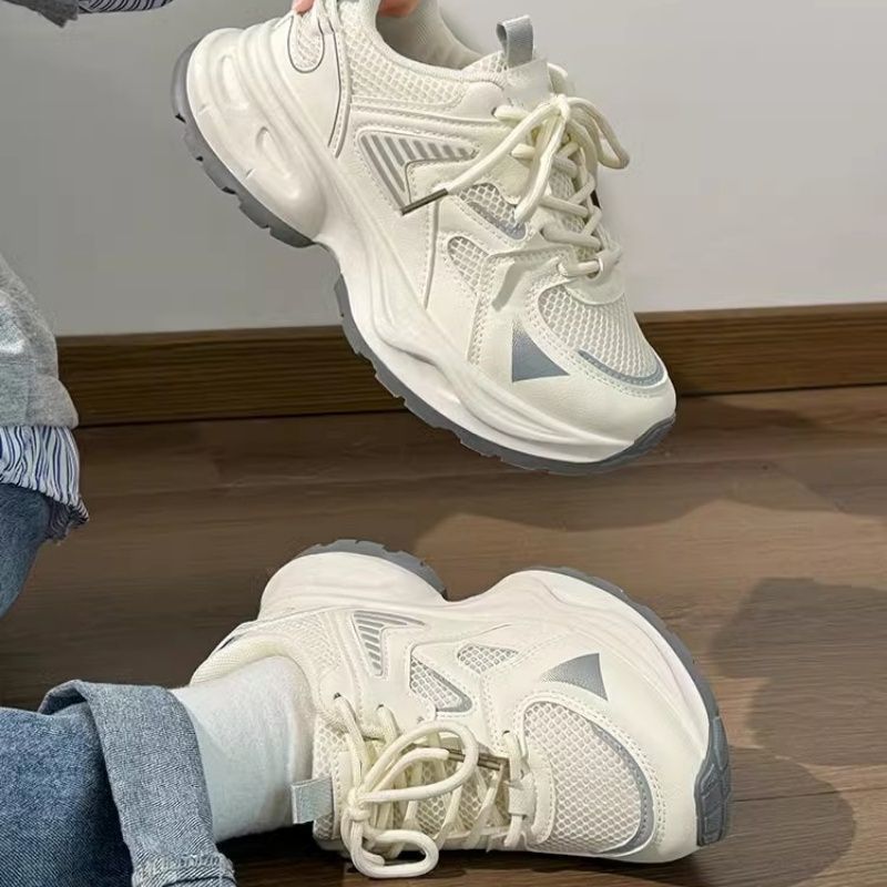 Damen Laufschuhe Atmungsaktiv Fitness Sneaker Sportschuhe Komfort