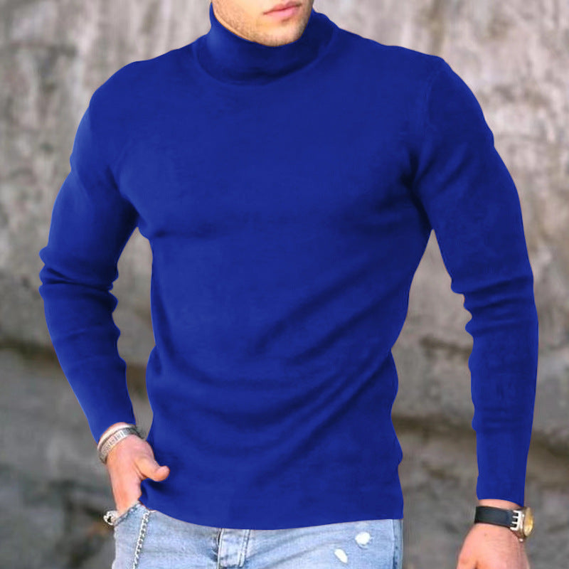Herren Rollkragenpullover Elegantes Design Modern