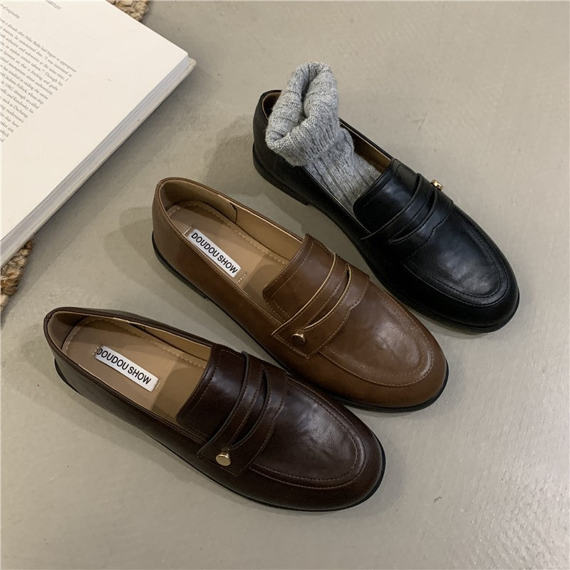 Damen Mokassins Lederschuhe Elegante Schuhe Frauen - BerlinGlamour