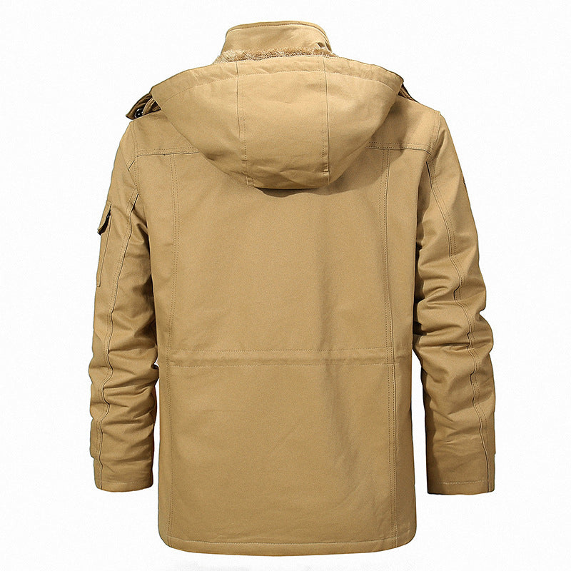 Herren Utility-Jacke Warm Isoliert Wasserdicht Outdoor