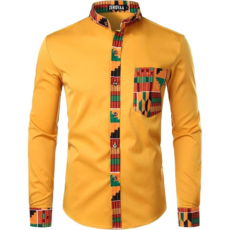 Herren Hemd Ethno Style Modern Berlin - BerlinGlamour
