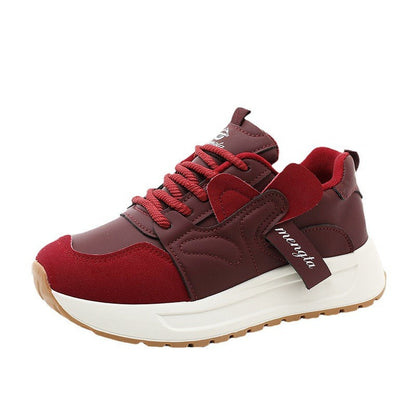 Damen Sneaker Bequem Dämpfung Weich
