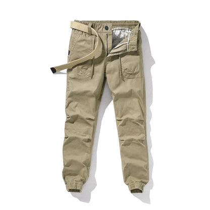 Herren Hose Bequem mit elastischem Bund und vielen Taschen